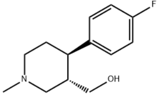 (3S,4R)-4-(4-氟苯基)-1-甲基-3-哌啶甲醇；左旋帕罗醇   