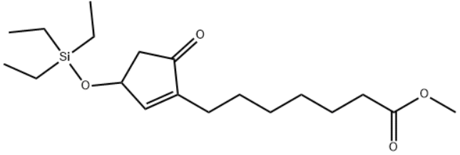 甲基 7-（5-氧代-3-（三乙基硅氧基）环戊基-1-烯基）庚酸酯   MIE; 