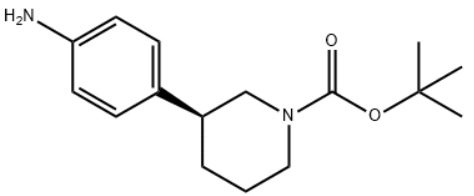(3S)-3-(4-氨基苯基)-1-哌啶甲酸叔丁酯 