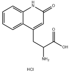 2－氨基－3－（1，2－二氢－2－氧代－4－喹啉基）丙酸盐酸盐二水物 