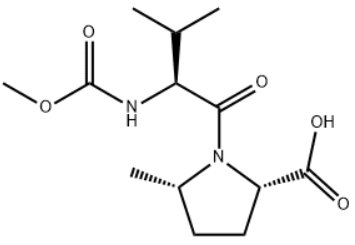 (2S,5S)-1-((S)-2-((甲氧基羰基)氨基-3-甲基丁酰基)-5-甲基吡咯烷-2-羧酸   
