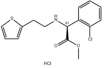 D-(+)-alpha-(2-噻吩乙胺基)-alpha-(2-氯苯基)醋酸甲酯盐酸盐  