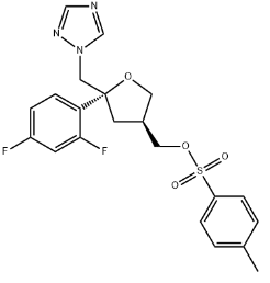 (5R-CIS)-甲苯-4-磺酸 5-(2,4-二氟苯基)-5-(1H-1,2,4-三氮唑-1-基)甲基四氢呋喃-3-基甲基酯   