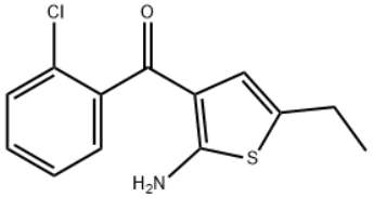 2-氨基-3-(2-氯苯甲酰)-5-乙基噻吩  