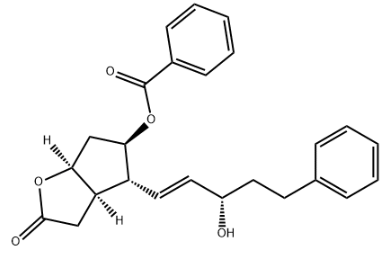 (3aR,4R,5R,6aS)-5-(苯甲酰氧基)-六氢-4-[(1E,3S)-3-羟基-5-苯基-1-戊烯-1-基]-2H-环戊并[B]呋喃-2-酮   